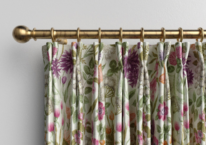 Field Flowers, Copper - Made to Measure Curtains - Image 10